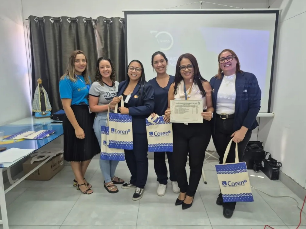 Santa Casa realiza cerimônia de posse da Comissão de Ética de Enfermagem